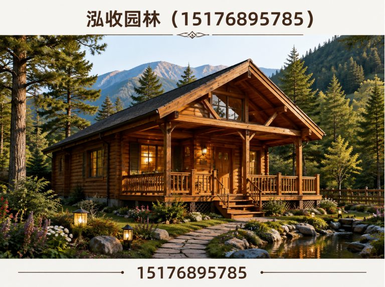 吕梁防腐木凉亭展示图